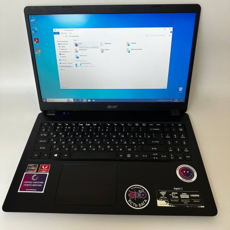 Ноутбук ACER Aspire 3 N19C1 A315-56-313U 15,6" : Intel Core i3-1005G1, 1.2 ГГц/ 4 Гб/ 128 Гб/ Intel UHD Graphics
