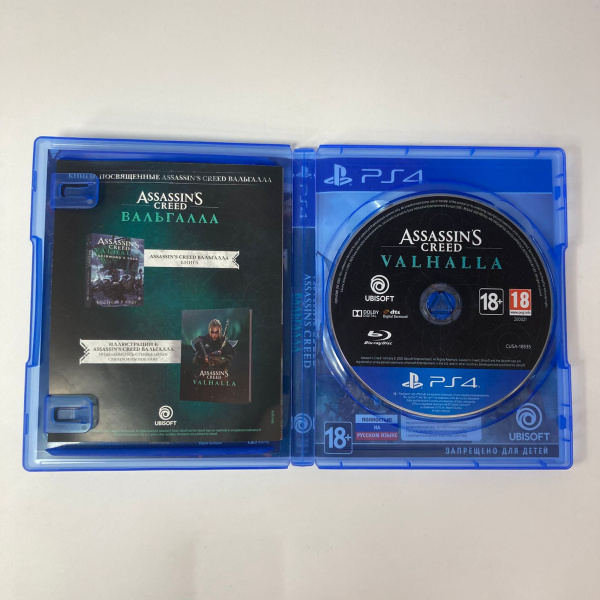 Диски на ps4 Assassin's Creed Valhalla