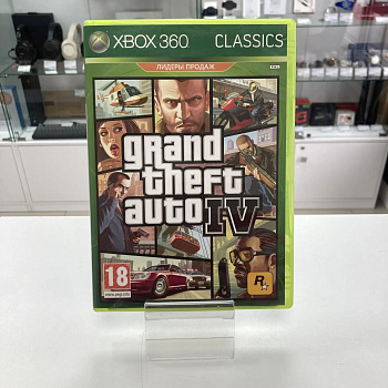 Диск на Xbox 360 GTA 4