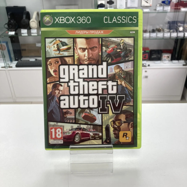 Диск на Xbox 360 GTA 4