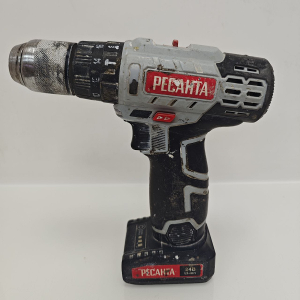 Шуруповерт РЕСАНТА да-24-2пк-у