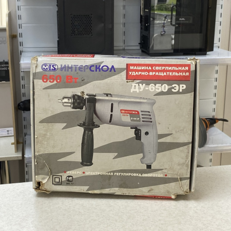 Дрель ИНТЕРСКОЛ ду-650 эр