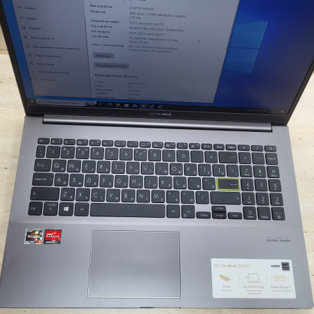 Ноутбук Ноутбук ASUS VivoBook S15 M533IA  Ryzen 7 4700U/ 16 Гб/ SSD 512 Гб