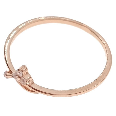 Кольцо из золота 585 пробы с фианитом