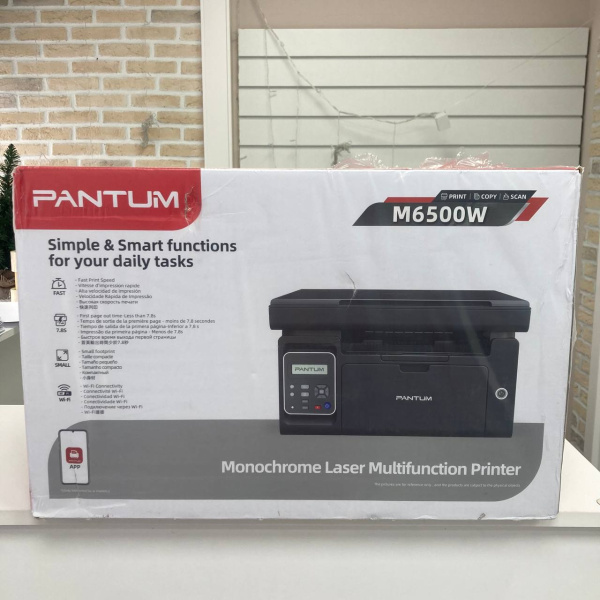 Принтер pantum m6500w