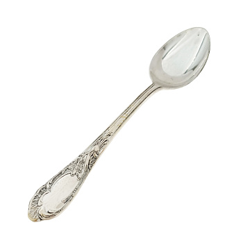 Ложка чайная из серебра 875 пробы