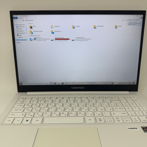 Ноутбук MAIBENBEN  M555 15,6"/ AMD Ryzen 5 5500U/ 16 Гб/ 512 Гб/