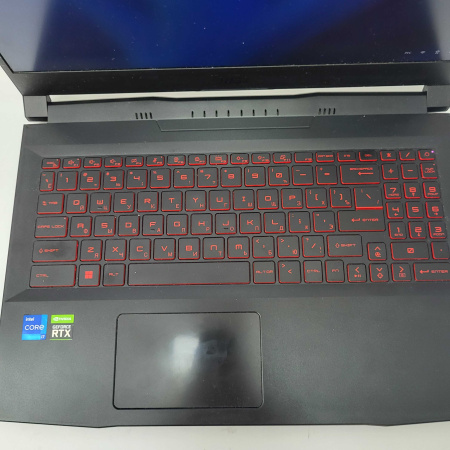 Ноутбук MSI  gf66 11ud 15,6"/ Intel Core i7-11800H, 2.3 ГГц/ 16 Гб/ 512 Гб/ NVIDIA GeForce RTX 3050 Ti