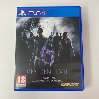 Игровой диск SONY  resident evil 6