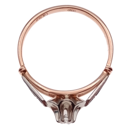 Кольцо из золота 585 пробы с бриллиантом