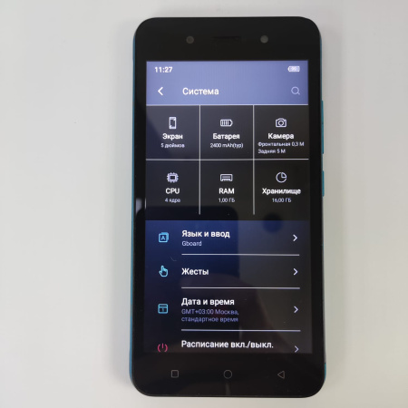 Мобильный телефон ITEL A17 1/16гб