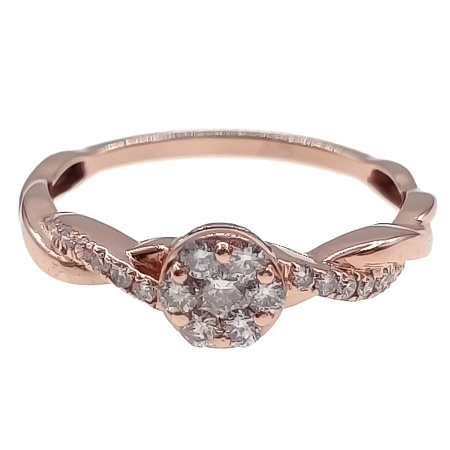 Кольцо из золота 585 пробы