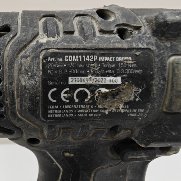 Гайковерт ударный Ferm CDM1142P