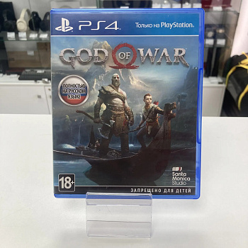 Диск на Sony Playstation 4 PS4 God of War