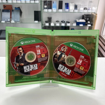 Игровой диск Xbox One (Red Dead Redemption II)