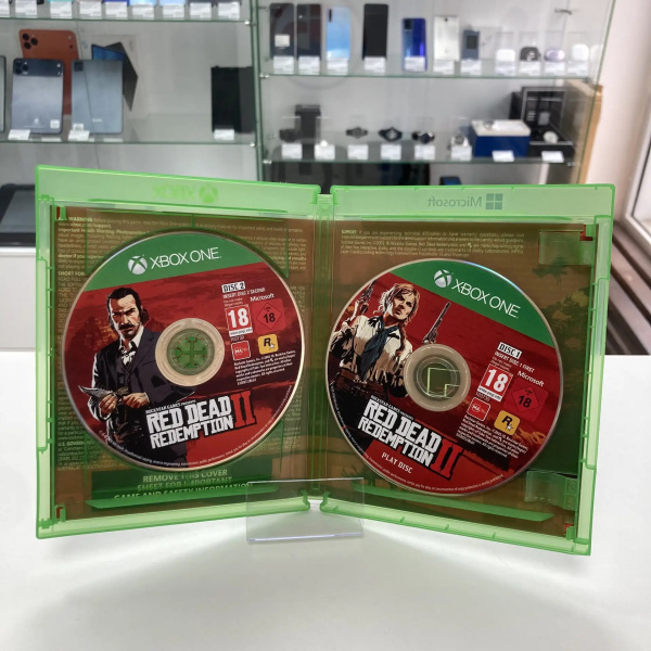 Игровой диск Xbox One (Red Dead Redemption II)