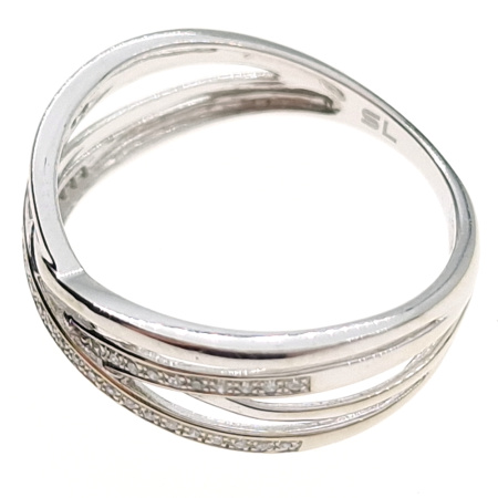 Кольцо из золота 585 пробы с бриллиантами