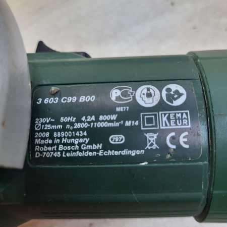 Ушм BOSCH PWS 8-125
