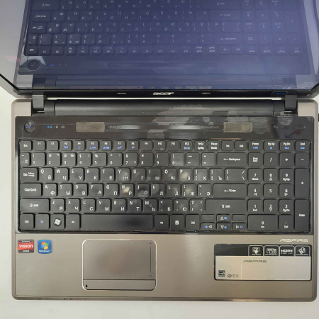Ноутбук ACER ZR8A Aspire  15,6"/  AMD Phenom II X4 N930, 2 ГГц/ 6 Гб/ 500 Гб/ ATI Mobility Radeon HD 5650