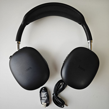 Беспроводные/проводные наушники Hoco W35 Air черный