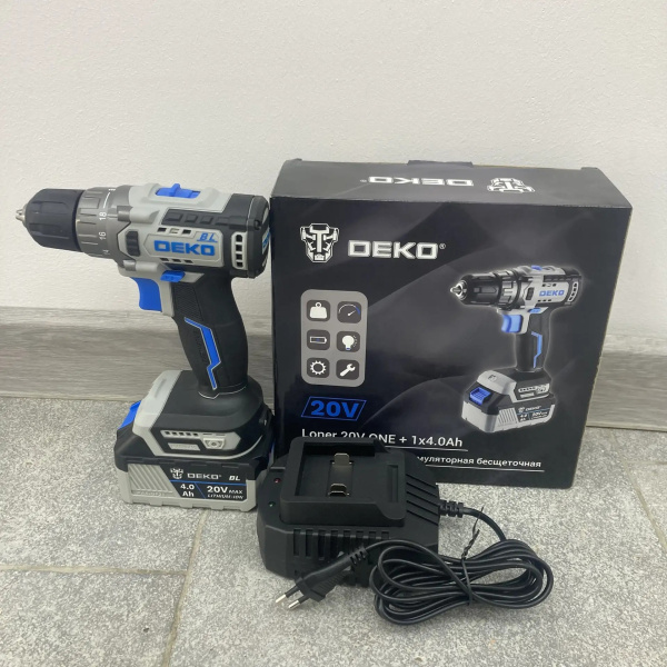 Шуруповерт DECO  loner 20v one