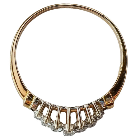 Кольцо из золота 585 пробы с бриллиантами