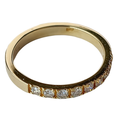 Кольцо из золота 585 пробы с бриллиантами