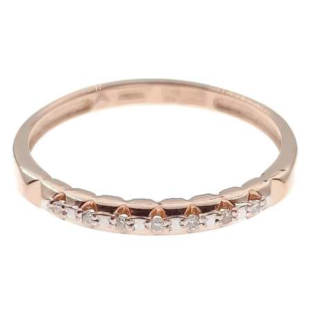 Кольцо из золота 585 пробы с бриллиантами