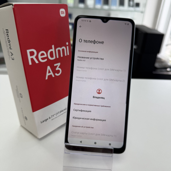 Мобильный телефон XIAOMI redmi a3 4/128 гб