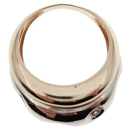 Кольцо из золота 585 пробы с топазом