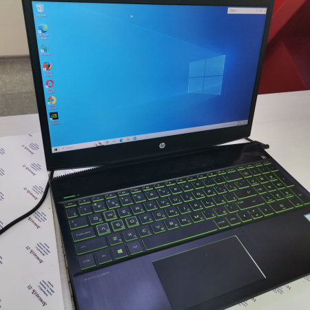 Ноутбук HP 15-cx003ur 15,6"/ Intel Core i5 8300h/ 8 гб/ SSD 128 гб/ HDD 1 тб/ Geforce GTX 1050 ti 4 гб