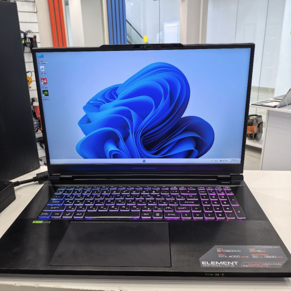 Ноутбук ARDOR GAMING rtx4080 element 17,3"/ Intel Core i9-13900HX/ 32 Гб/ 2 Тб/