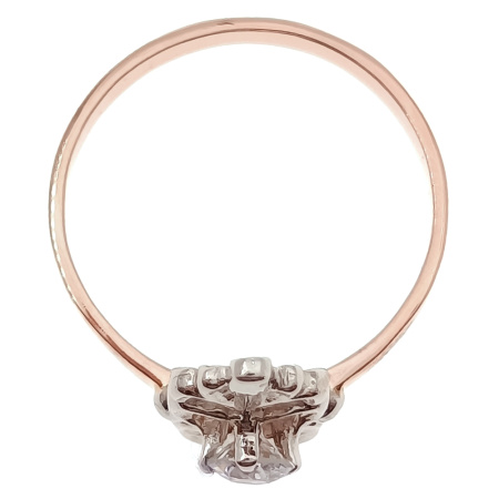 Кольцо из золота 585 пробы с бриллиантом