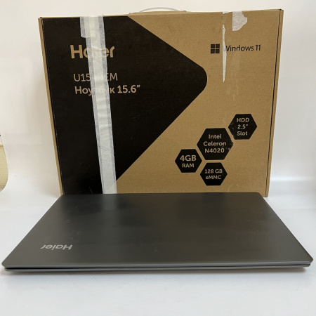 Ноутбук HAIER u1540em 15,6"/ Intel Celeron N4020/ 4 Гб/ 128 Гб/