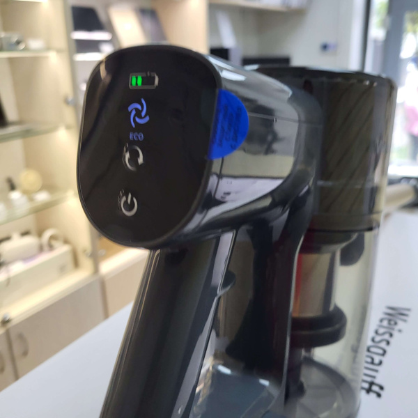 Вертикальный беспроводной пылесос¶Weissgauff V24 BLDC 400 Graphite Turbo