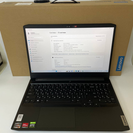 Ноутбук Lenovo Ideapad gaming 3 15ACH6 / AMD Ryzen 5 5600H/ 8 Гб/ ssd 512 Гб