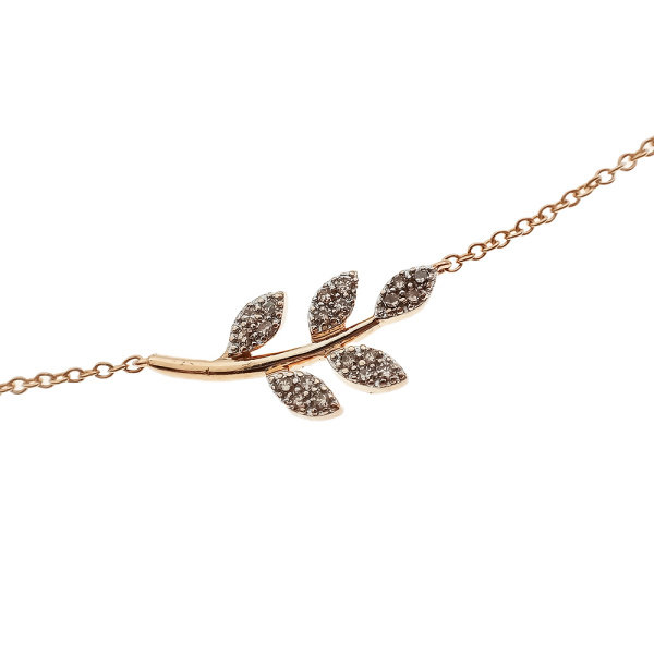 Браслет из золота 750 пробы с бриллиантами