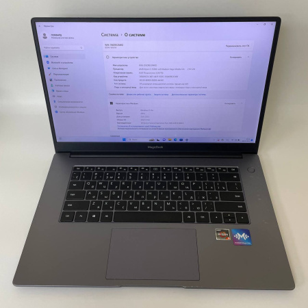 Ноутбук HONOR MagicBook 15 BDR-WFH9HN 15,6"/ AMD Ryzen 5 3500U/ 8 Гб/ ssd 512 Гб