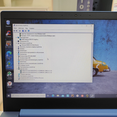 Ноутбук Lenovo Ideapad Slim 1-14AST-05 14,0"/ Amd A4-9120e/ 4 гб/ SSD 64 гб/ AMD Radeon R3