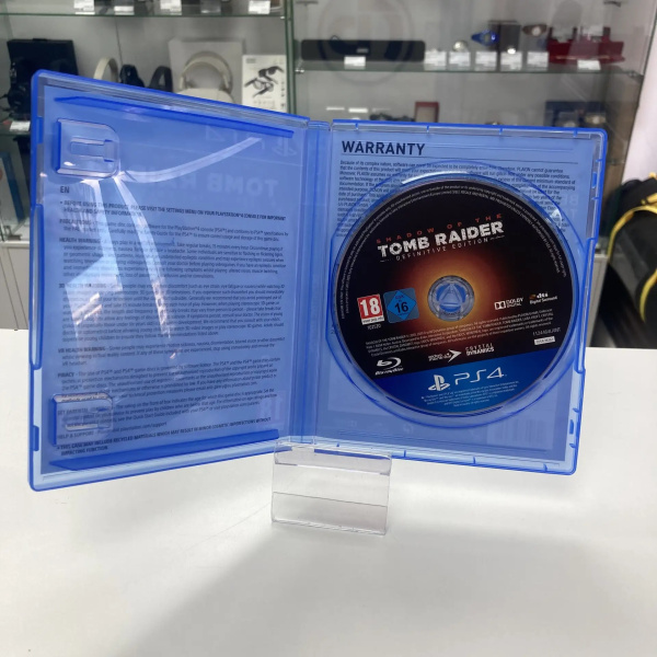 Диск на Playstation 4 PS4 Tomb Raider