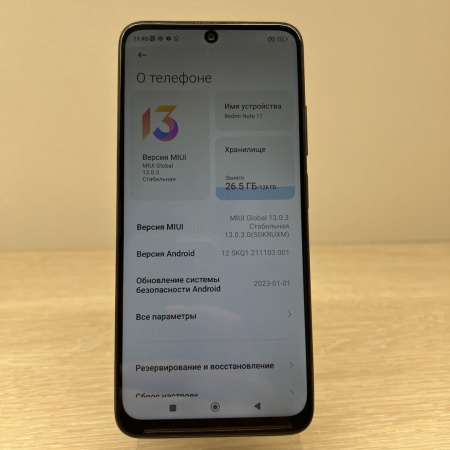 Мобильный телефон Xiaomi Redmi Note 11 4/128 гб