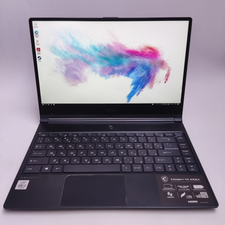 Ноутбук MSI modern 14 14,0"/ i3 10110U-2.1GHz/ 8 Гб/ 256 Гб/  Intel UHD Graphics
