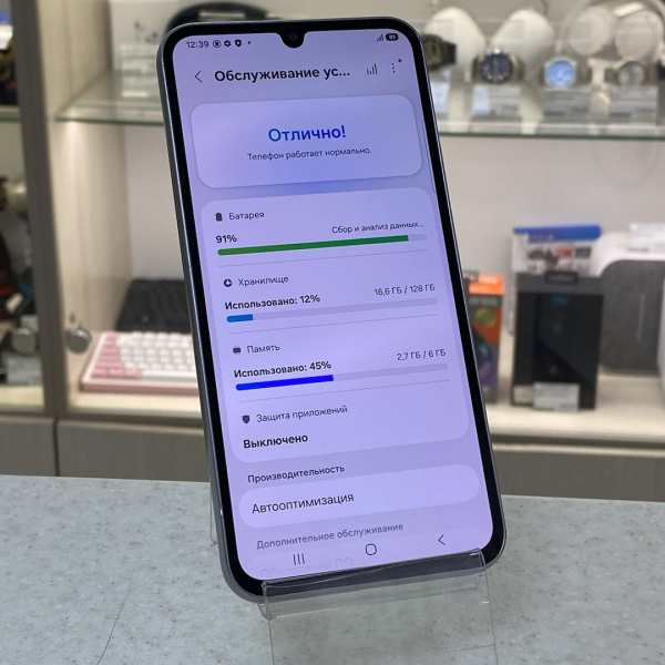 Мобильный телефон SAMSUNG A34 5G 6/128 гб