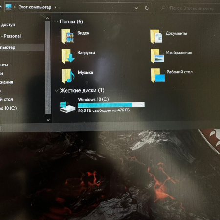 Ноутбук MSI GF76 Katana 11UC-480XRU  Intel Core i5-11400H/ 8 Гб/ ssd 512 Гб