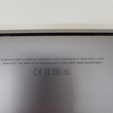 Ноутбук Apple MacBook Air M1 2020 13,3"/ Apple M1 3.2 ГГц/ 8 Гб/ SSD 256 Гб