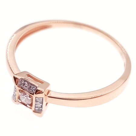 Кольцо из золота 585 пробы с бриллиантами