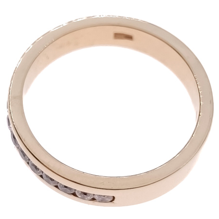 Кольцо из золота 585 пробы с бриллиантами