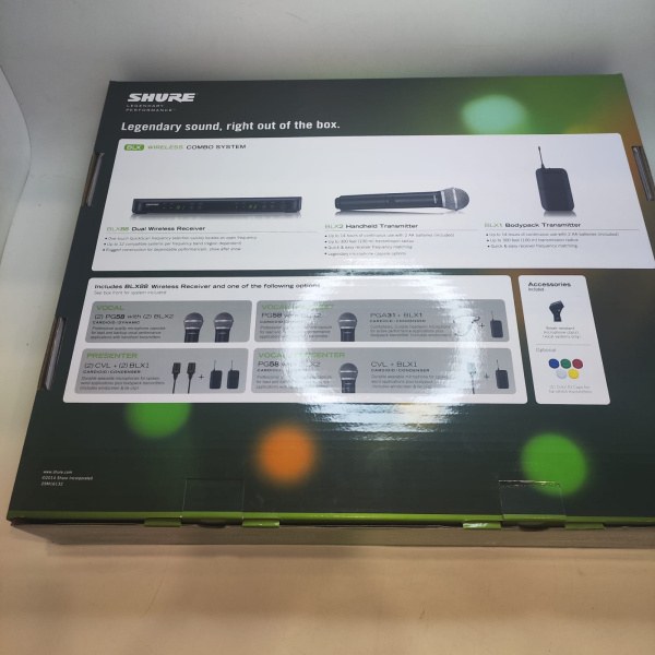 Shure BLX24E/PG58 - вокальная радиосистема