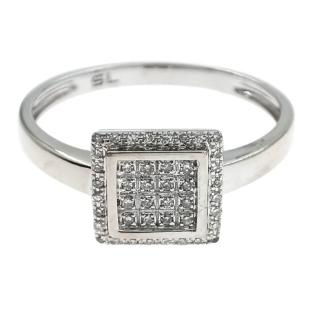 Кольцо из золота 585 пробы с бриллиантами