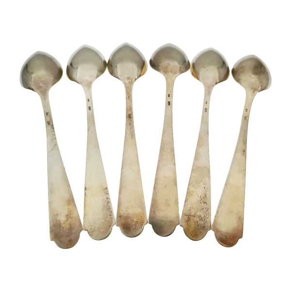 Ложка чайная из серебра 875 пробы